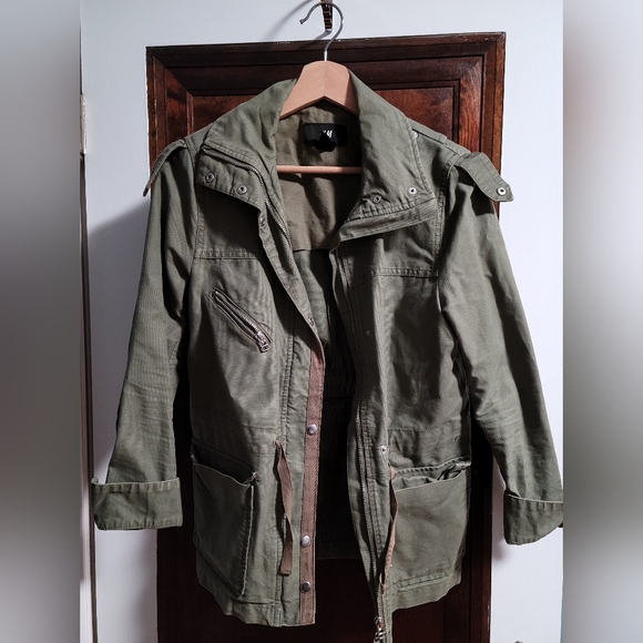 H and M Utility Field Style Jacket - Picture 1 of 5